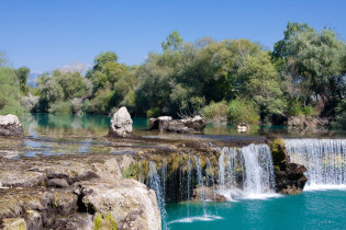 Lodní výlet po řece Manavgat