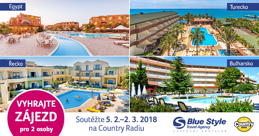 SOUTĚŽ O ZÁJEZD K MOŘI S COUNTRY RADIEM