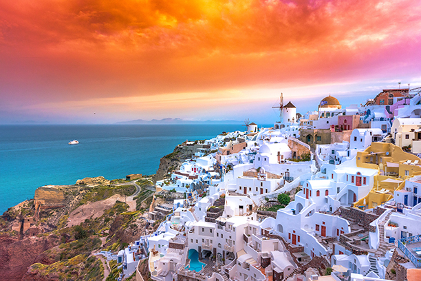 Ostrov Santorini