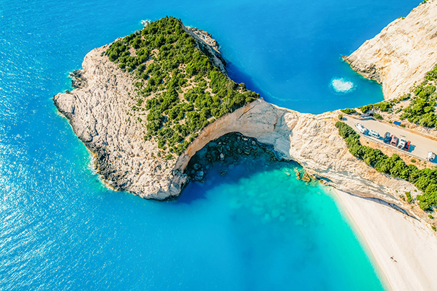 Tyrkysové pláže Lefkady