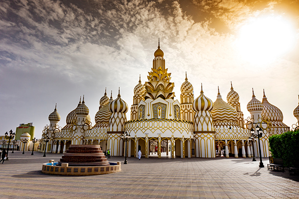 Dubaj Miracle Garden + Global Village (doporučujeme)