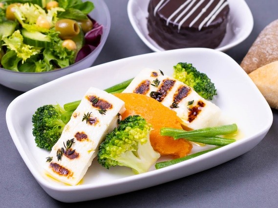 Teplé jídlo vegetariánské