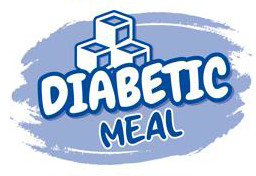 Diabetické jídlo s nápojem