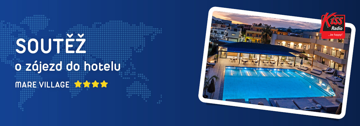 Soutěž o zájezd do hotelu Mare Village 4*, Chania, Řecko