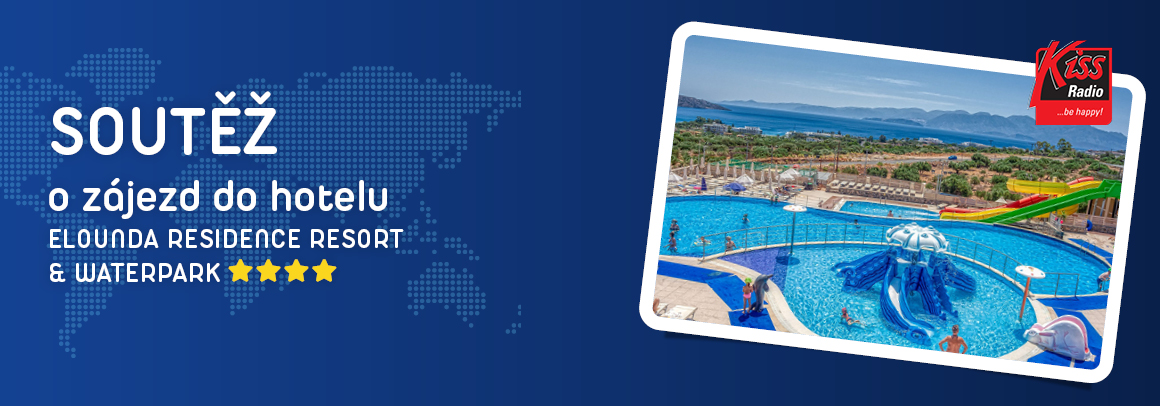 Soutěž o zájezd do hotelu Elounda Residence Resort & Waterpark 4*, Řecko, Kréta