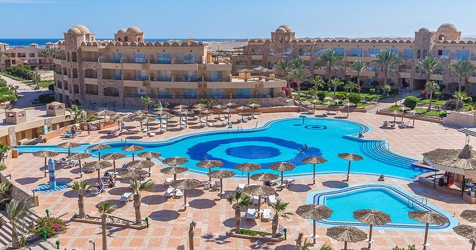 Pohled na resort