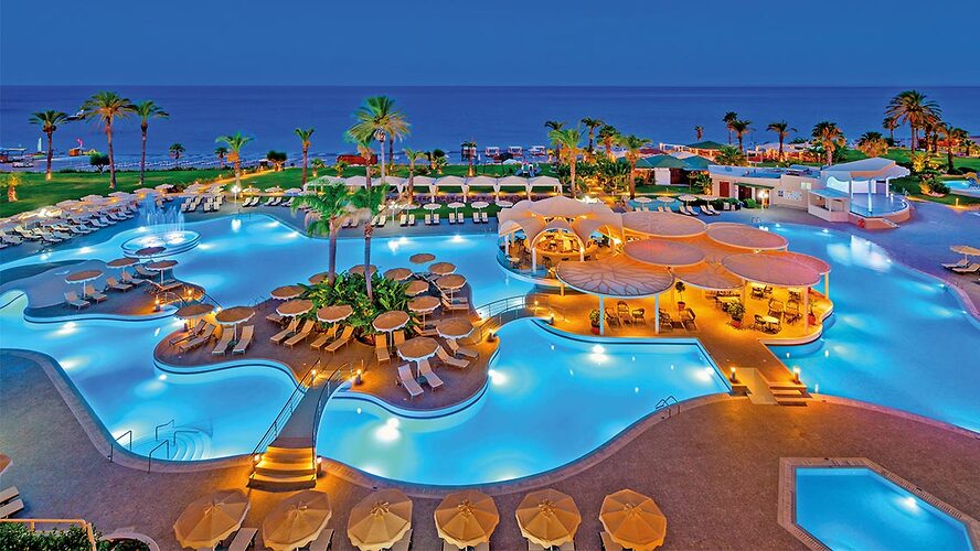 Hotel Rodos Palladium Leisure & Wellness — Řecko, Faliraki